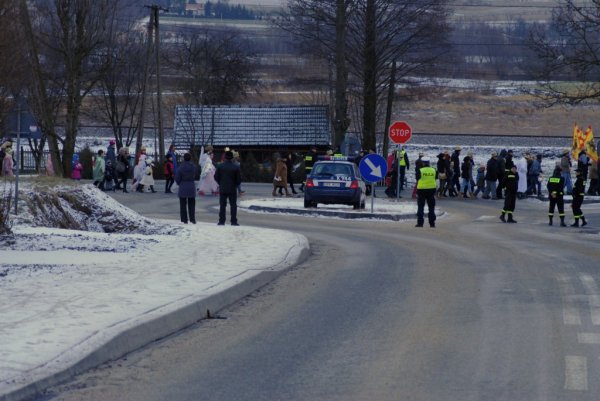 Zdjęcia z Orszaku Trzech Króli w Wiśniowej