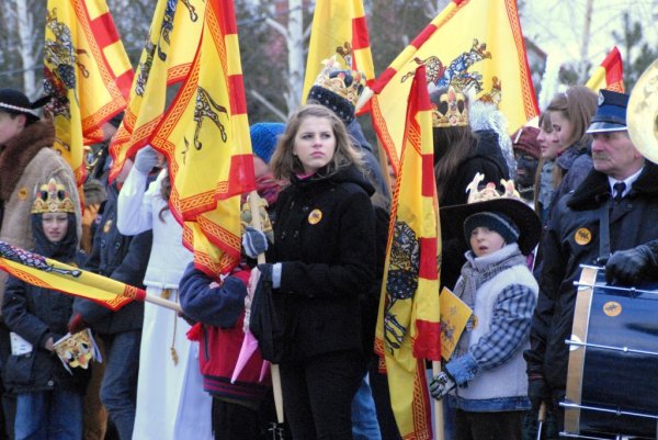 Zdjęcia z Orszaku Trzech Króli w Wiśniowej