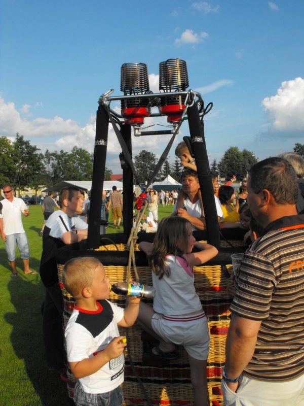 Balon na dniach frysztaka