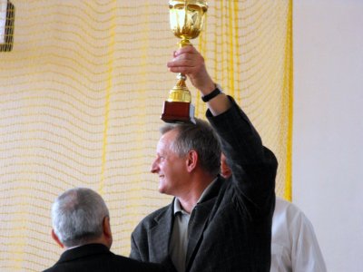 Samorządowy Turniej Halowej Piłki Nożnej Rozdanie nagród 