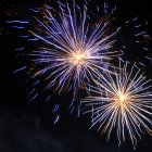 fajerwerki pokaz na Dniach Ziemi Frysztackiej 2013, koncert Sami