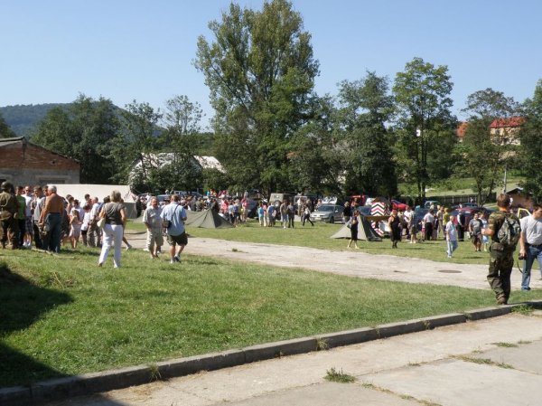 Inscenizacja bitwy, zdjęcia z imprezy.