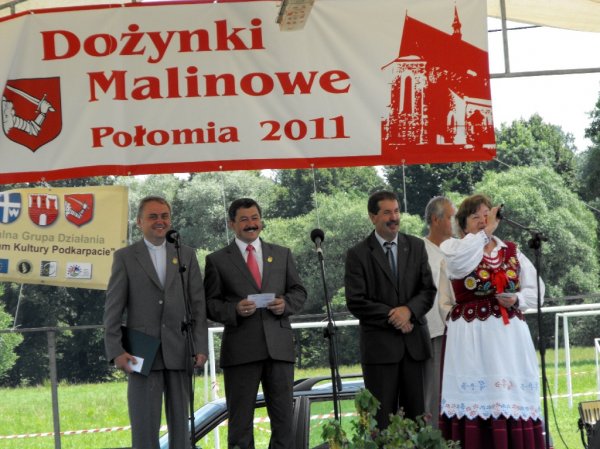 Dożynki Malinowe Połomia 2011