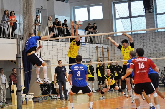 Zdjęcia z meczu siatkówki - fot. Tomasz Ciombor