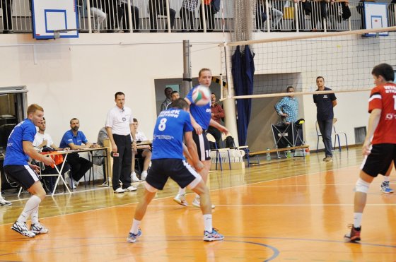 Zdjęcia z meczu siatkówki - fot. Tomasz Ciombor