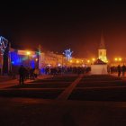 Zdjęcia z Sylwestra na rynku w Strzyżowie