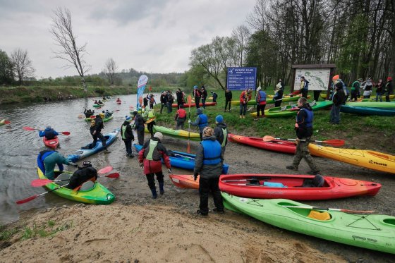 Spływ kajakowy Wojaszówka Frysztak Markuszowa