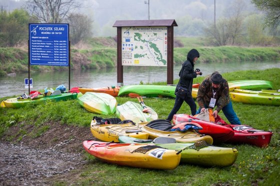 Spływ kajakowy Wojaszówka Frysztak Markuszowa