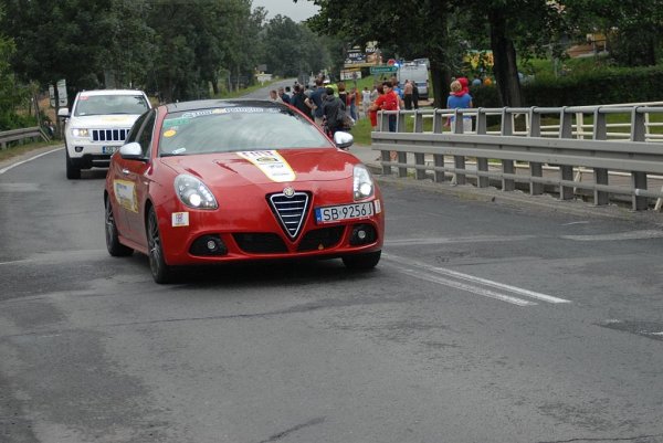 Przejazd wyścigu Tour de Pologne