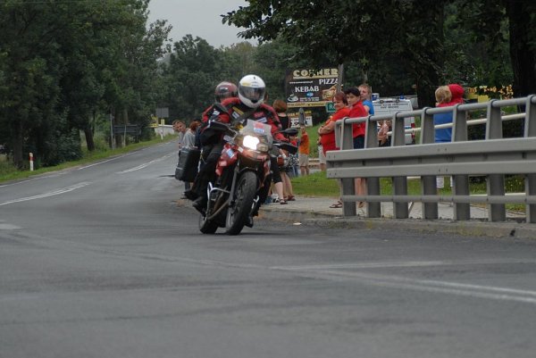 Przejazd wyścigu Tour de Pologne