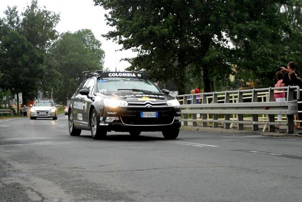 Przejazd wyścigu Tour de Pologne