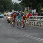 Przejazd wyścigu Tour de Pologne