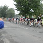 Przejazd wyścigu Tour de Pologne