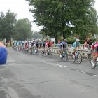 Przejazd wyścigu Tour de Pologne