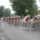 Przejazd wyścigu Tour de Pologne