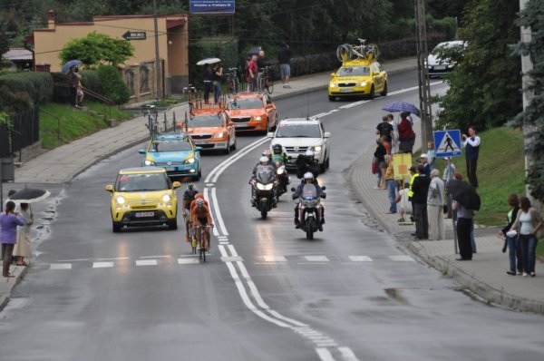 Tour de Pologne przez Strzyżow - fot. Tomasz Ciombor