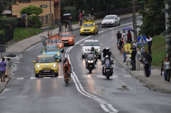 Tour de Pologne przez Strzyżow - fot. Tomasz Ciombor