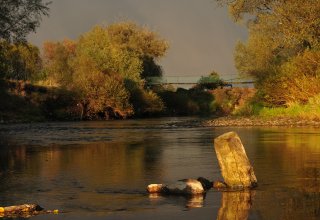 W jesiennym słońcu