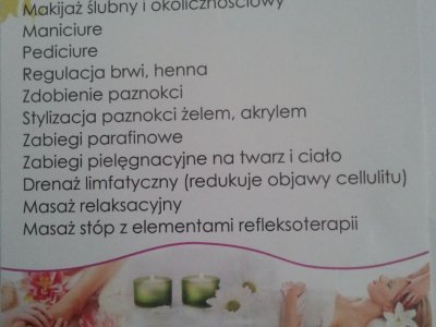 Usługi Kosmetyczne