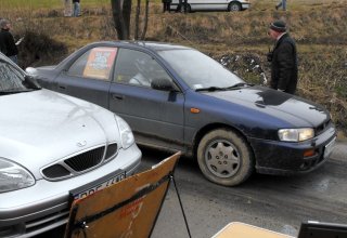 Rajd Wielopole Skrzyńskie Sosnice Szufnarowa subaru