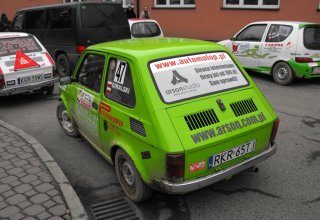 Po rajdzie Wielepole Skrzyńskie Sośnice Szufnarowa - Ginalski 126p