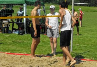 Otwarty Gminny Turniej Piłki Siatkowej Plażowej. Siatkówka plażowa na wysokim powiomie.