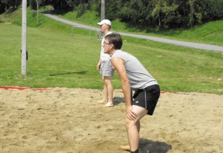 Otwarty Gminny Turniej Piłki Siatkowej Plażowej. Siatkówka plażowa na wysokim powiomie.