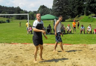 Otwarty Gminny Turniej Piłki Siatkowej Plażowej. Siatkówka plażowa na wysokim powiomie.