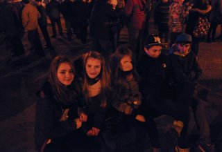 Zdjęcia z Sylwestra na rynku w Strzyżowie