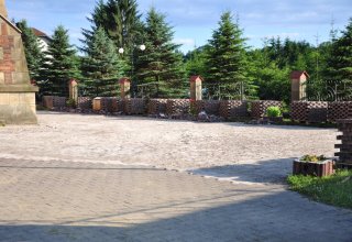 Zabezpieczanie osuwiska w Niewodnej