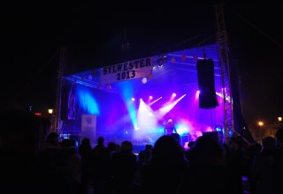 Zdjęcia z Sylwestra na rynku w Strzyżowie