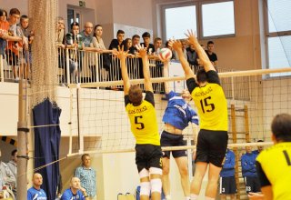 Zdjęcia z meczu siatkówki - fot. Tomasz Ciombor