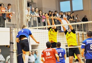 Zdjęcia z meczu siatkówki - fot. Tomasz Ciombor