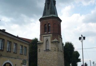 Dzwonnica kosciola w Strzyzowie