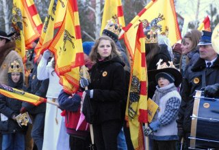 Zdjęcia z Orszaku Trzech Króli w Wiśniowej