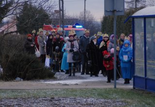 Zdjęcia z Orszaku Trzech Króli w Wiśniowej