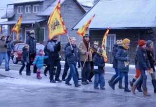 Zdjęcia z Orszaku Trzech Króli w Wiśniowej