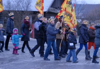 Zdjęcia z Orszaku Trzech Króli w Wiśniowej