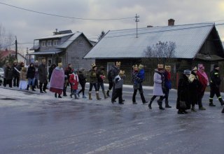 Zdjęcia z Orszaku Trzech Króli w Wiśniowej