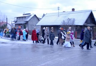 Zdjęcia z Orszaku Trzech Króli w Wiśniowej