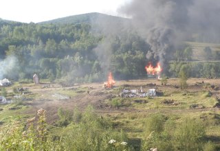 Inscenizacja bitwy, zdjęcia z imprezy.