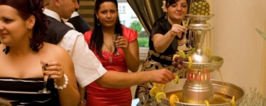 fontanna alkoholowa wynajem na wesela imprezy okolicznościowe Strzyżów Rzeszów Krosno Jasło Podkarpacie Małopolska
