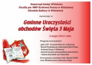 Gminne uroczystości Obchodów Święta 3 Maja