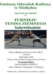 Turniej Tenisa Ziemnego w Lutczy