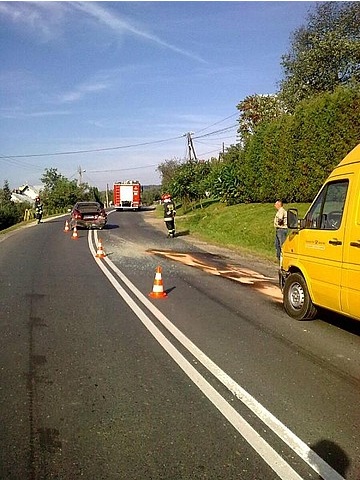 Zderzenie volkswagena z hondą Zderzenie volkswagena z hondą