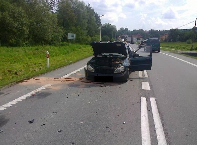 wypadek w połomii wypadek w połomii