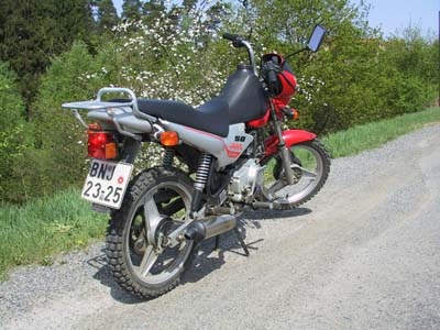 Kradzież motoroweru we Frysztaku motorower