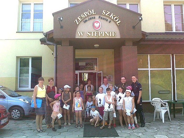 Strzyżowscy policjanci Bezpieczne Wakacje 2012