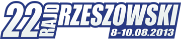 22. Rajd Rzeszowski 8-10 sierpnia 2013