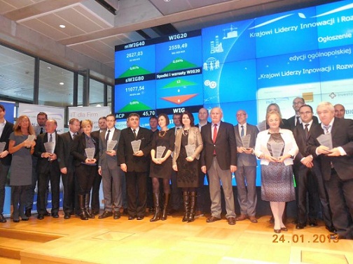 Krajowy Lider Innowacji i Rozwoju 2012 Sukces Gminy Strzyżów